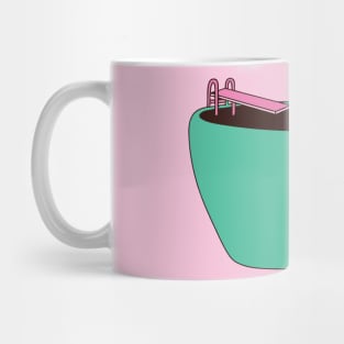 Drawing Cute Coffee Pool Mug